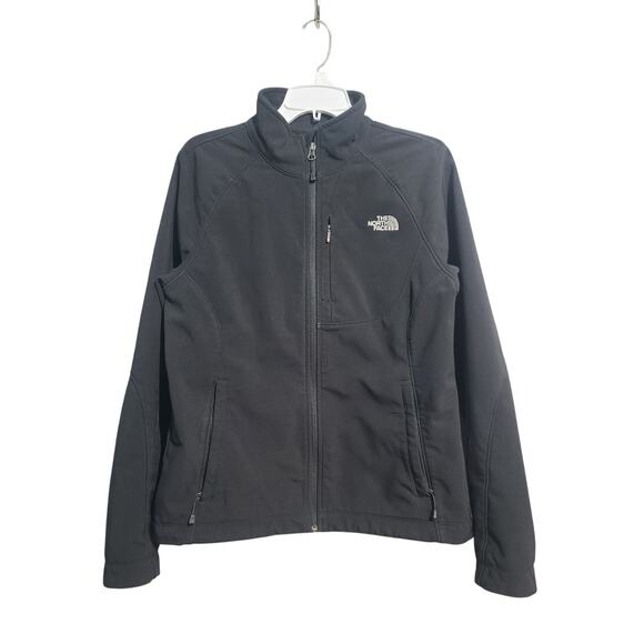 The North Face Apex Bionic Softshell Jacket Large Black GUC WindWall AMVX - Picture 1 of 7